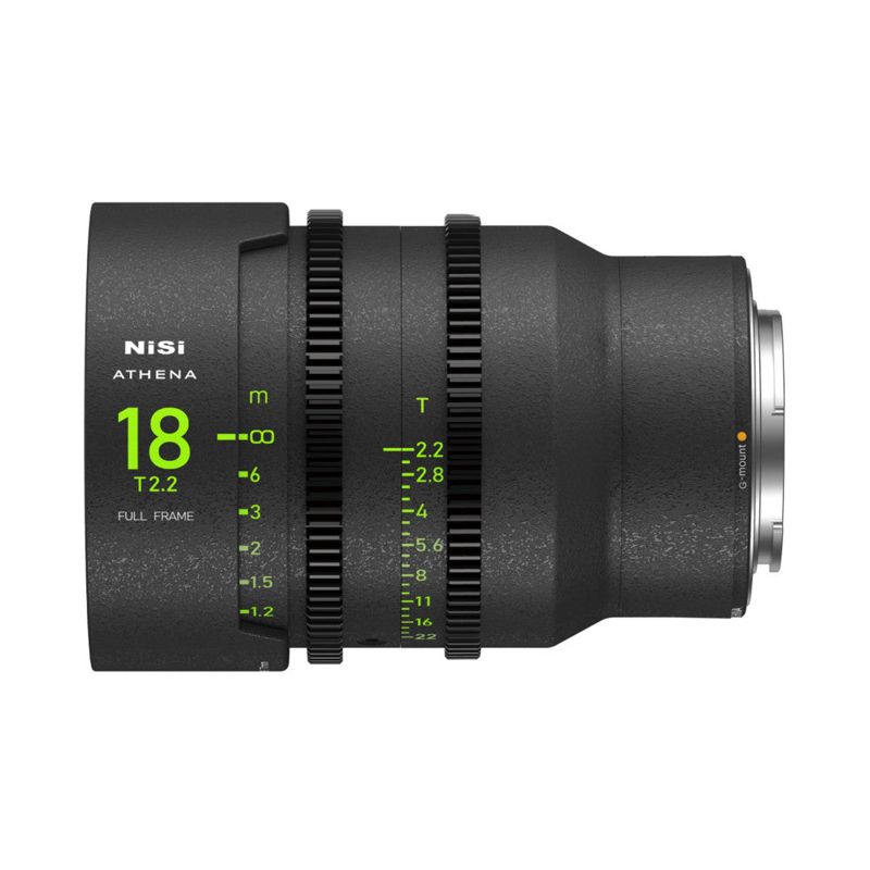 NiSi 18mm ATHENA PRIME Full Frame Cinema Lens T2.2 - L Mount