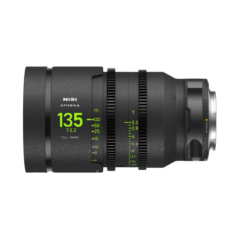 NiSi 135mm ATHENA PRIME Full Frame Cinema Lens T2.2 - Canon RF