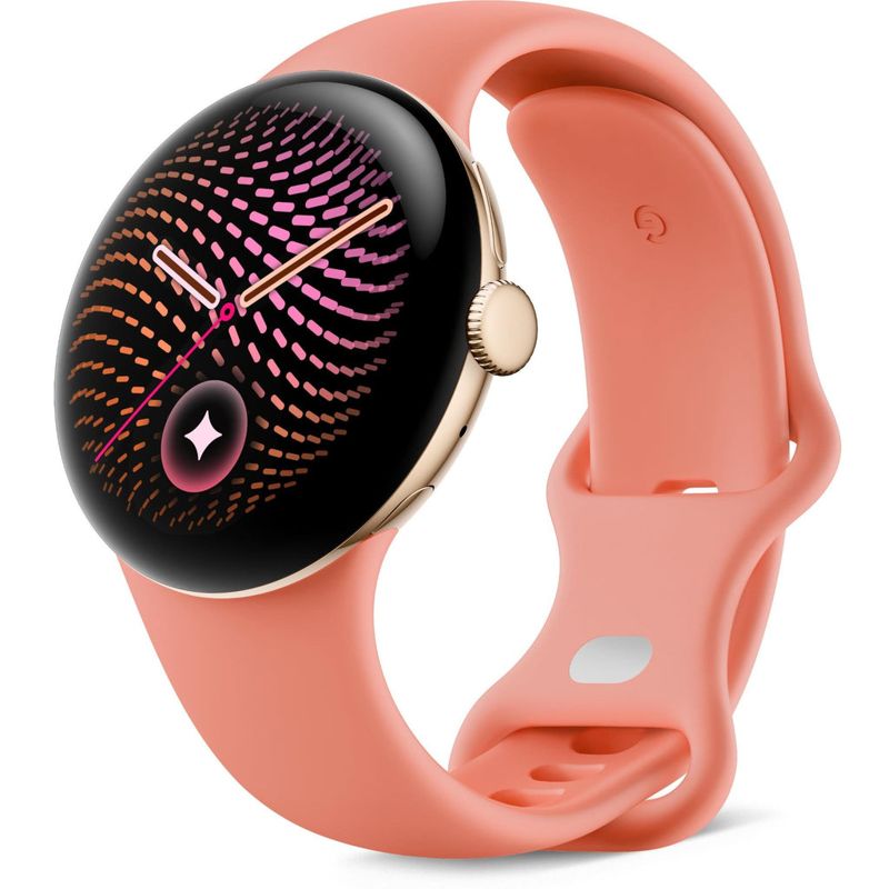 Google Pixel Watch 5 41mm (Polished Silver/Fog Active Band 2nd Gen)