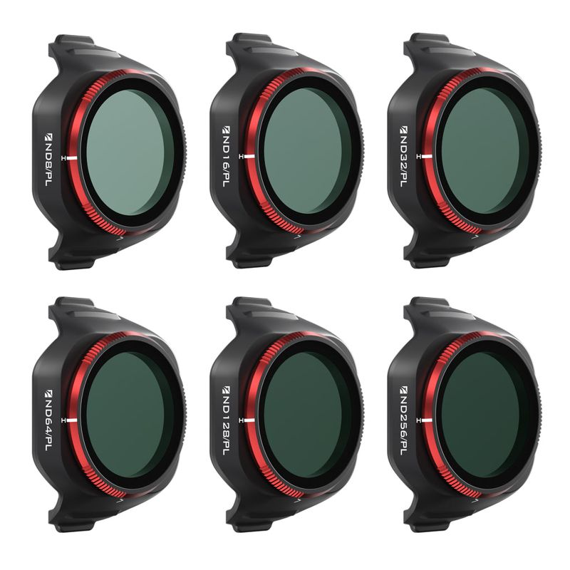Freewell 6-pack Bright Day ND/PL Filter Set for DJI Mini 5 Pro