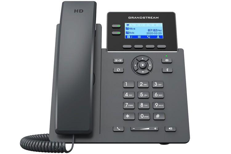 Grandstream Carrier Grade 2 Line IP Phone, 2 SIP Accounts Wi-Fi