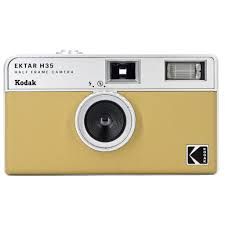 Kodak H35 1/2 Frame 35mm Film Camera w/Flash SAND