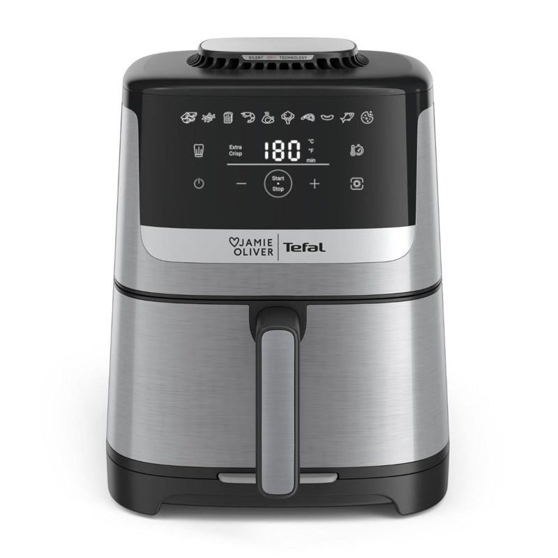 Tefal Jamie Oliver 5L Easy Fry Silence Deluxe Air Fryer