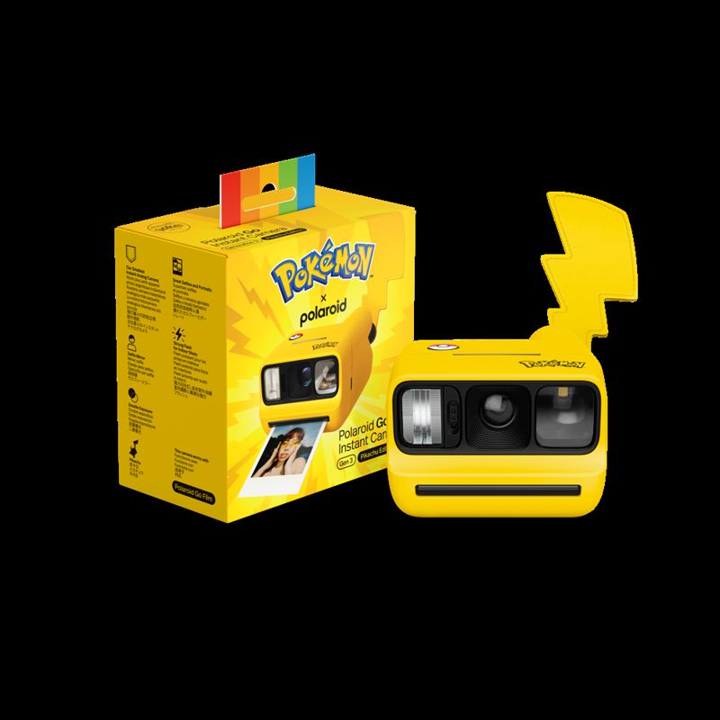 Polaroid GO Generation 3 Instant Camera - Pokemon Pikachu Edition