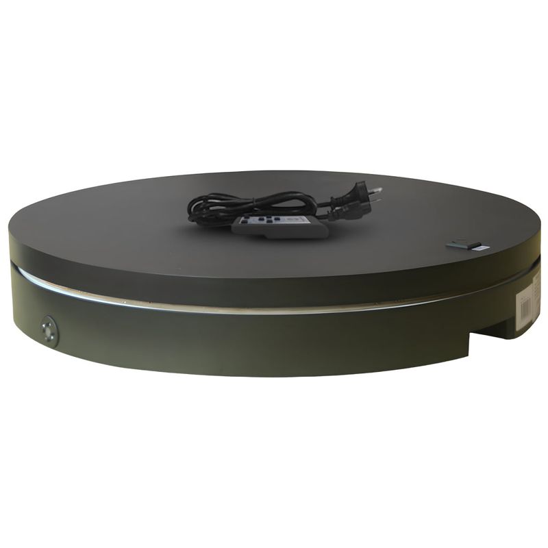 Christabelle 80cm 200kg Commercial Electric Shop Turntable Platform (Black)