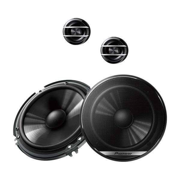 Pioneer TS-G160C-2 G-Series 6.5" 300W Component Car Speakers