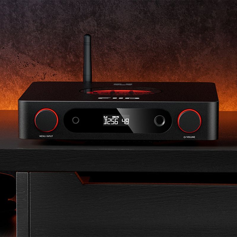 FiiO K13 R2R Desktop Headphone Amplifier Black