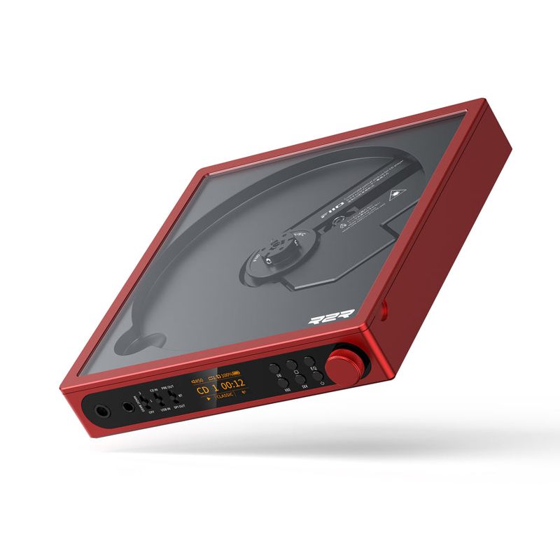 FiiO DM15 R2R Portable Bluetooth CD Player Red