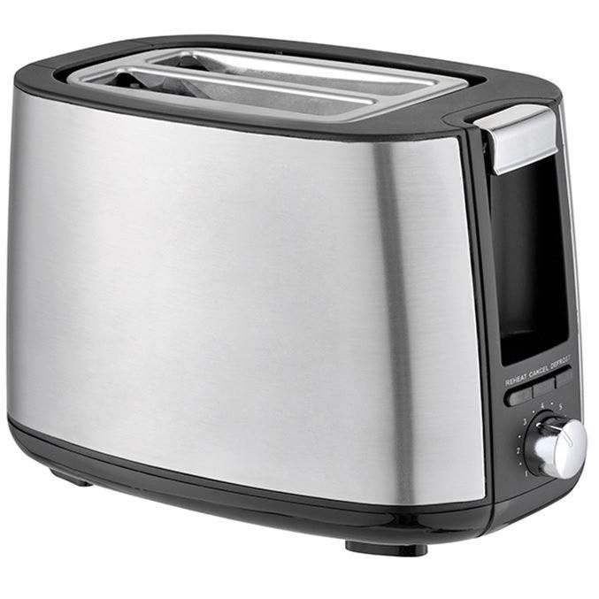 Nero 2 Slice Toaster Stainless Steel