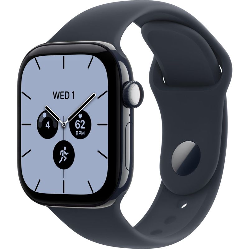 Apple Watch Series 12 42mm Night Blue Ceramic Case GPS + Cellular Sport Band (M/L) [Navy Blue]