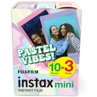 Fujifilm Instax Pastel Vibes Mini Film for Instax Mini Cameras (30 Pack)