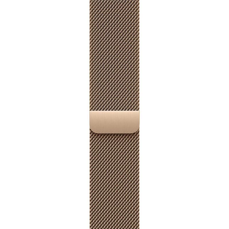 Apple Watch 46mm Radiant Gold Milanese Loop [S/M]