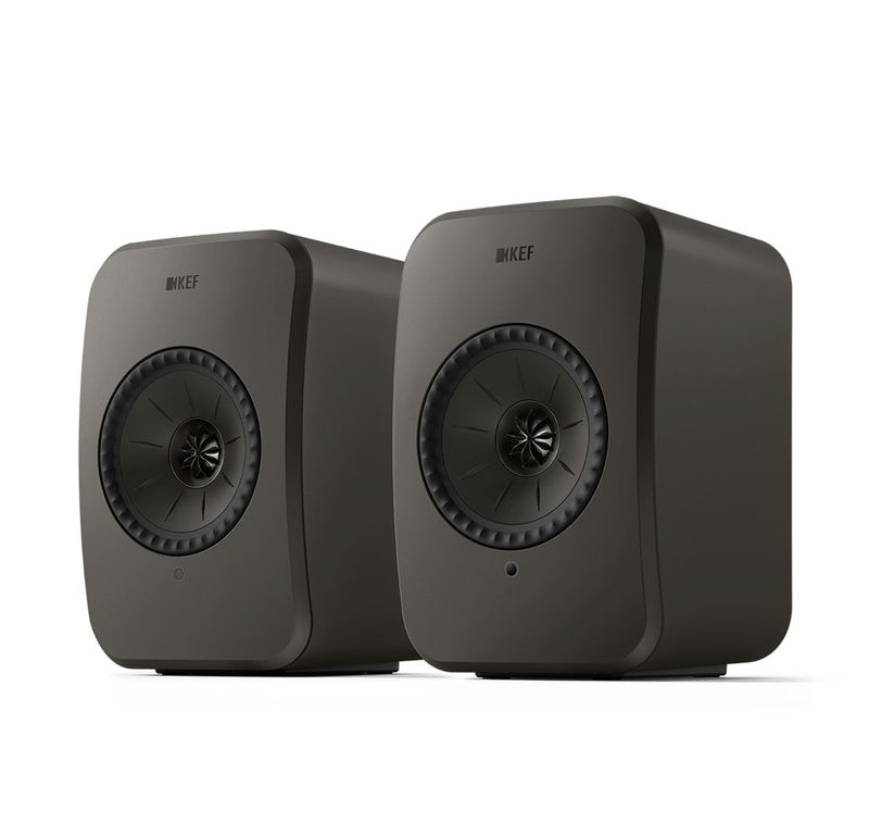 KEF LSX II LT Powered Hifi Speakers Pair (Stone White)