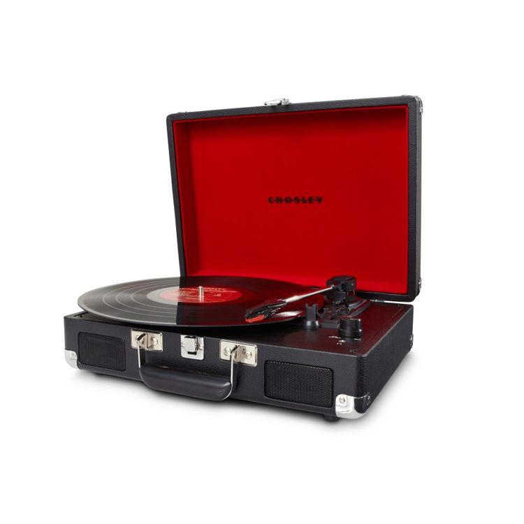 Crosley Cruiser Portable Bluetooth Turntable – Record Player (Turquoise)