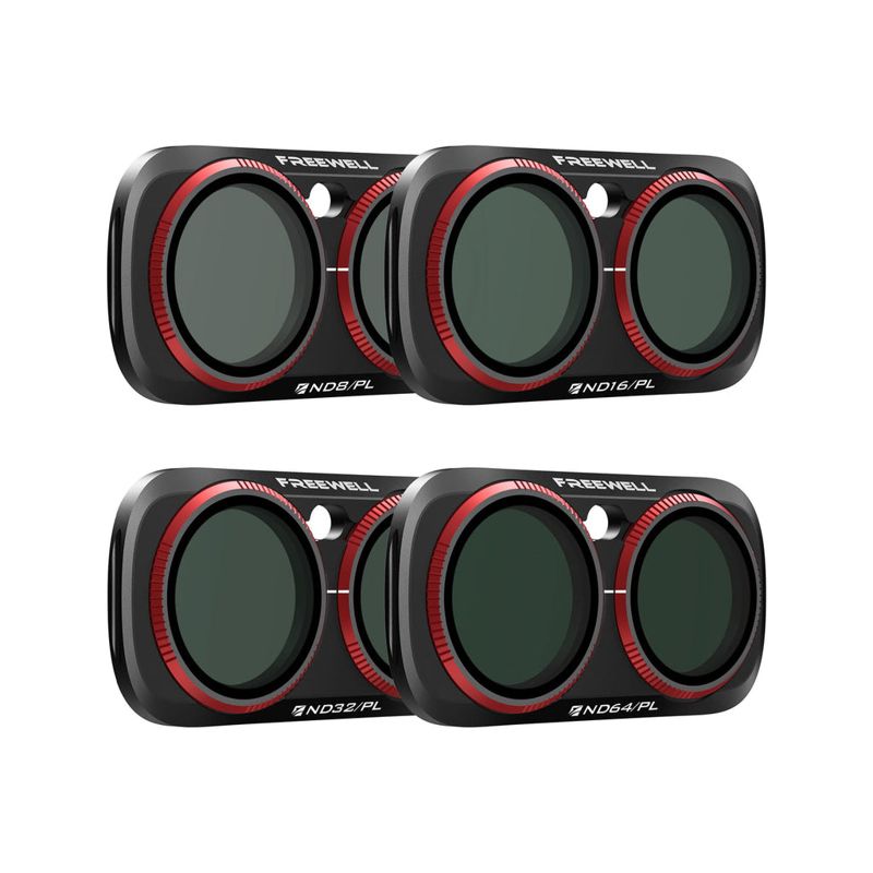 Freewell 4-pack Bright Day Series Filter Set for Insta360 Luna Ultra