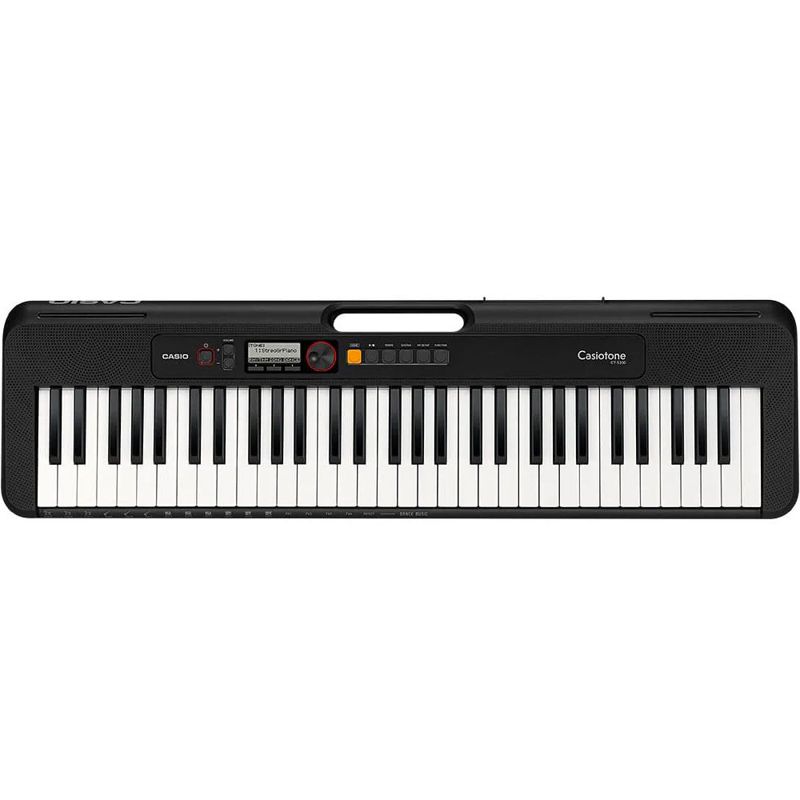 Casio Casiotone Ultra Compact 61-Note Portable Keyboard with USB - Black