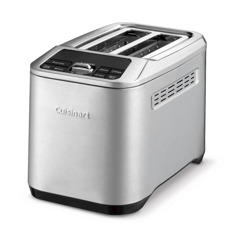 Cuisinart Smart Elite 2 Slice Digital Toaster Stainless Steel Kitchen Appliance