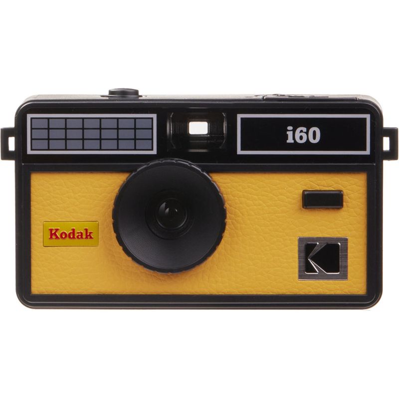 Kodak i60 Reusable 35mm Film Camera with Pop-up Flash (Kodak Yellow)