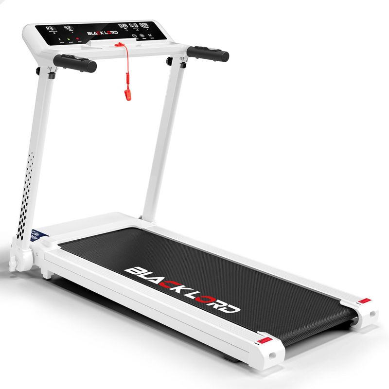 BLACK LORD Treadmill Electric Exercise Foldable Running Machine Home Gym Fitness (Black)