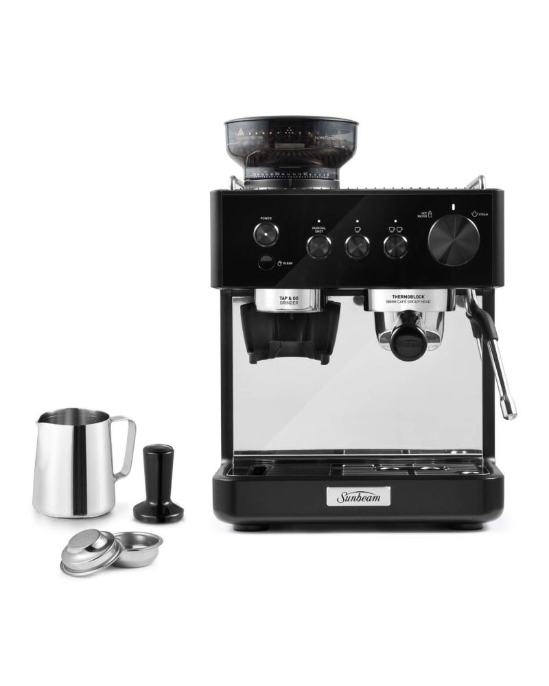 Sunbeam Origins Classic Espresso Manual Coffee Machine - Black