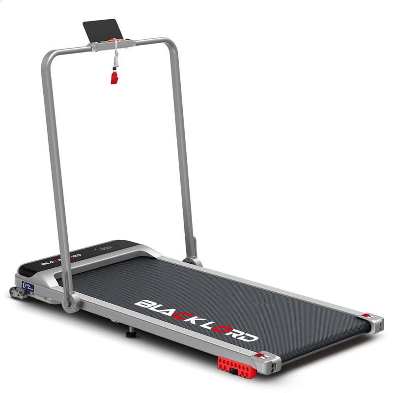 BLACK LORD Walking Pad Treadmill Incline Foldable (Silver)