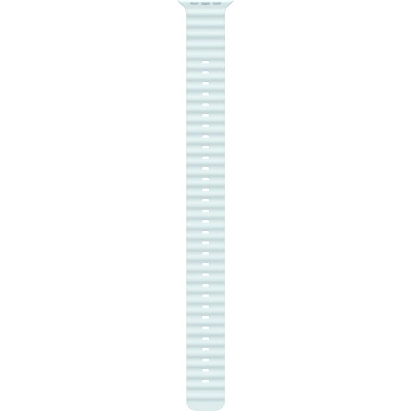 Apple Watch 49mm[Ice Blue] Ocean Band Extension [Natural Titanium Finish]