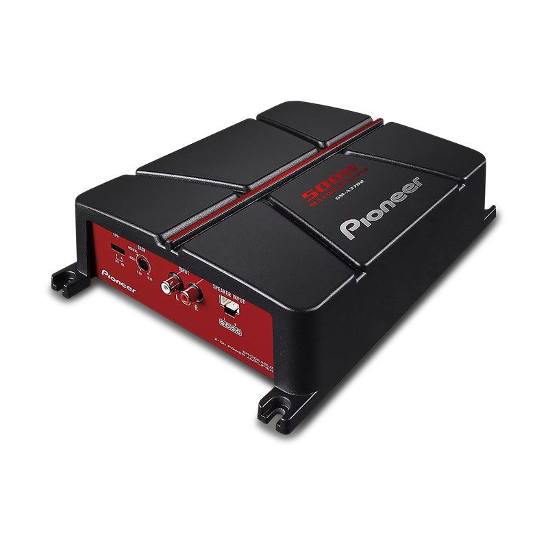Pioneer GMA6704 1000W 4-Channel Bridgeable Class AB Car Amplifier with Variable Bass Boost