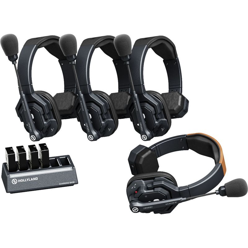 Hollyland Solidcom SE 4-Person Wireless Intercom Headset