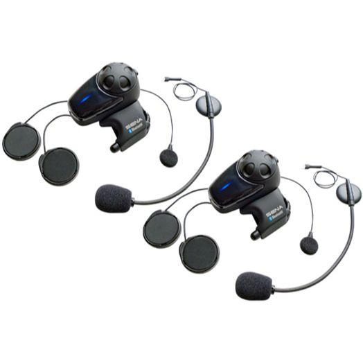 Sena SMH10 Twin Kit with Universal Microphone Bluetooth Dual Pack