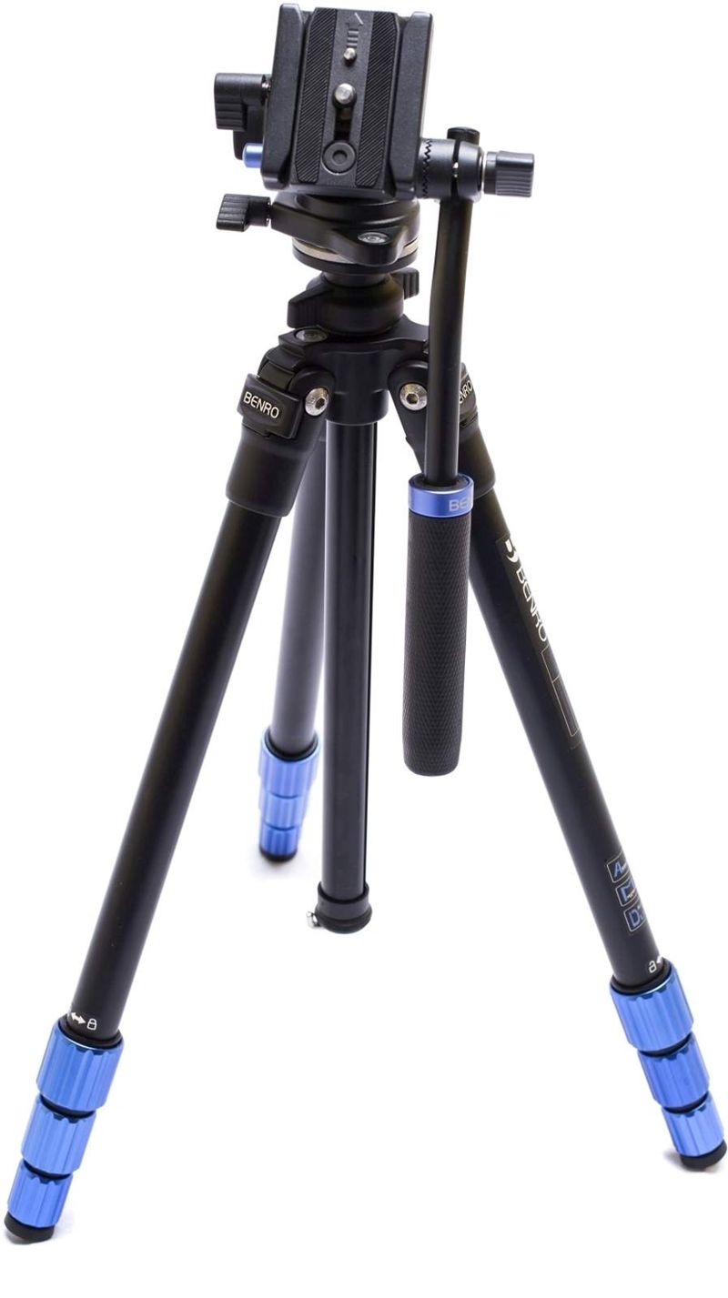BENRO SLIM Travel Video Tripod 2.5kg W/Video Head