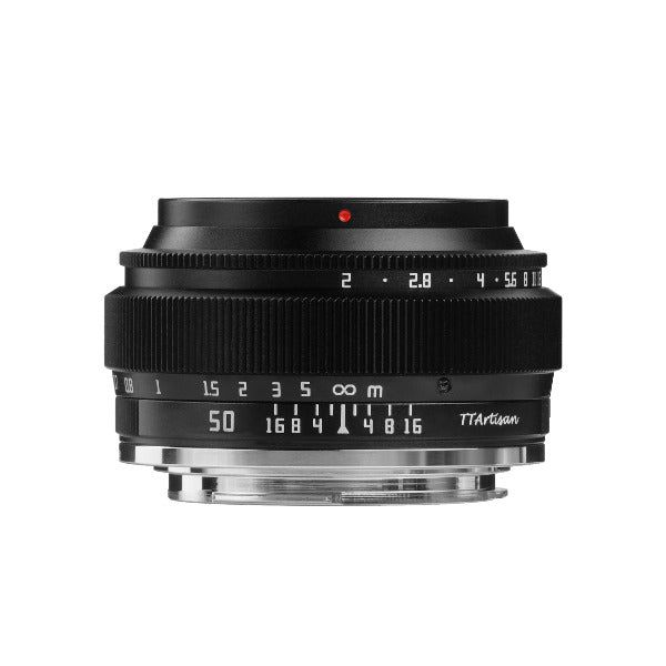 TTArtisan 50mm f/2 Fujifilm X Mount Lens Black