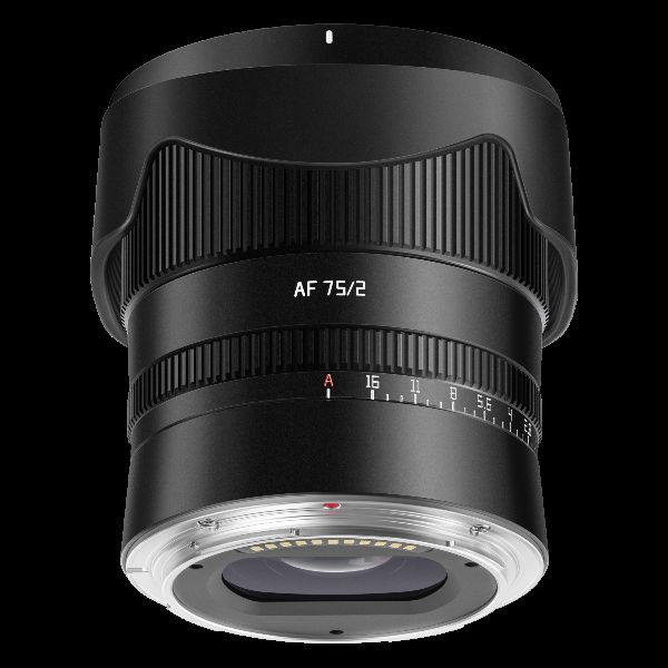 TTArtisan 75mm f/2 AF Nikon Z Mount Lens Black