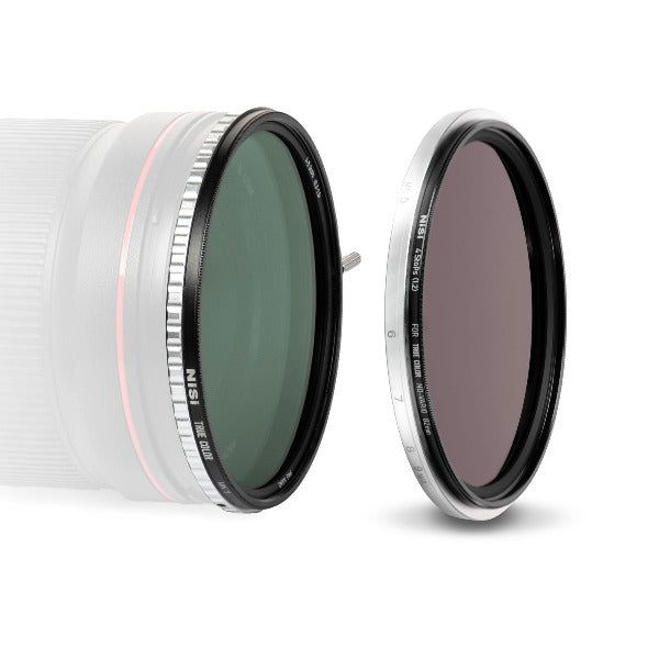 NiSi SWIFT 72mm True Color VND Kit 1-9 stops - Includes 1-5 Stops VND & 4 Stop ND
