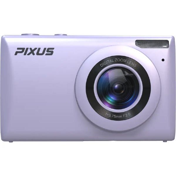 Firefly PIXUS Digital Camera Kit w/32GB Card & Case - Purple