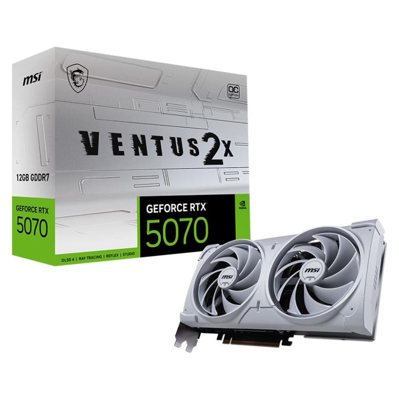 MSI GeForce RTX 5070 VENTUS 2X OC 12GB GDDR7