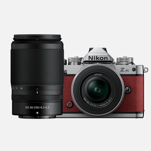 Nikon Z fc + 16-50mm & 50-250mm VR Twin Kit - Red
