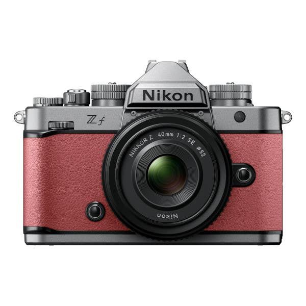 Nikon Zf + 40mm Kit - Silver/Mauve Pink