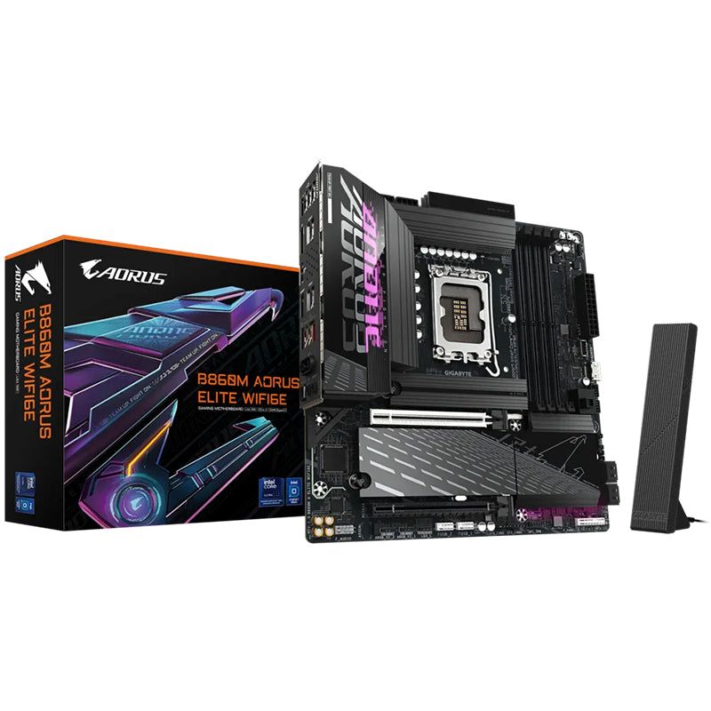 Gigabyte B860M AORUS ELITE WIFI6E LGA 1851 Micro ATX