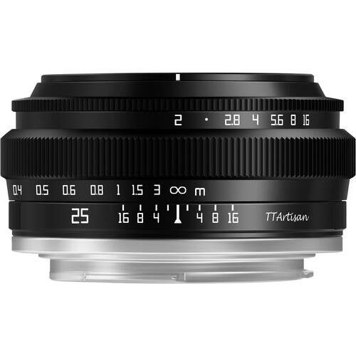 TTARTISAN MF 25mm F2 Sony E APS-C LENS BLK