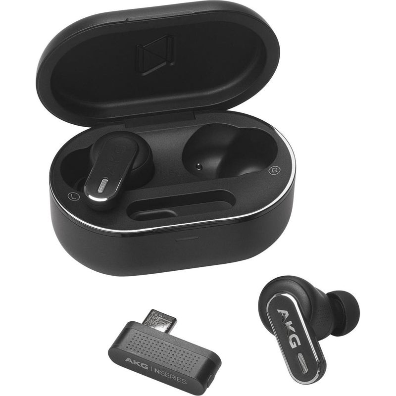 AKG N5 Hybrid TWS Noise Cancelling Earbuds (Black)