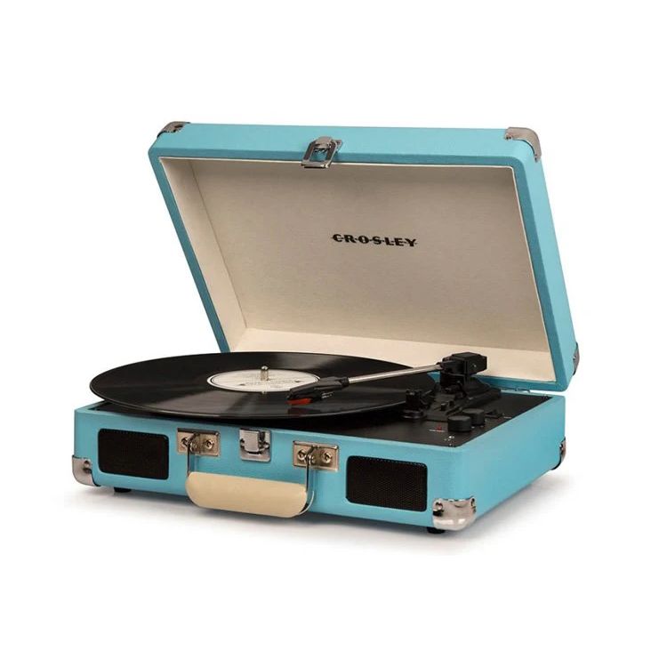 Crosley Cruiser Bluetooth Portable Turntable (Turquoise)