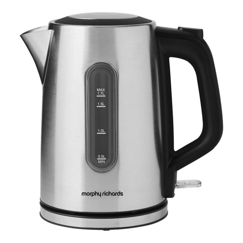 Morphy Richards Equip 1.7L Stainless Steel Electric Jug Kettle with 360d Base